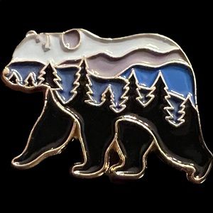 Bear Enamel Pin